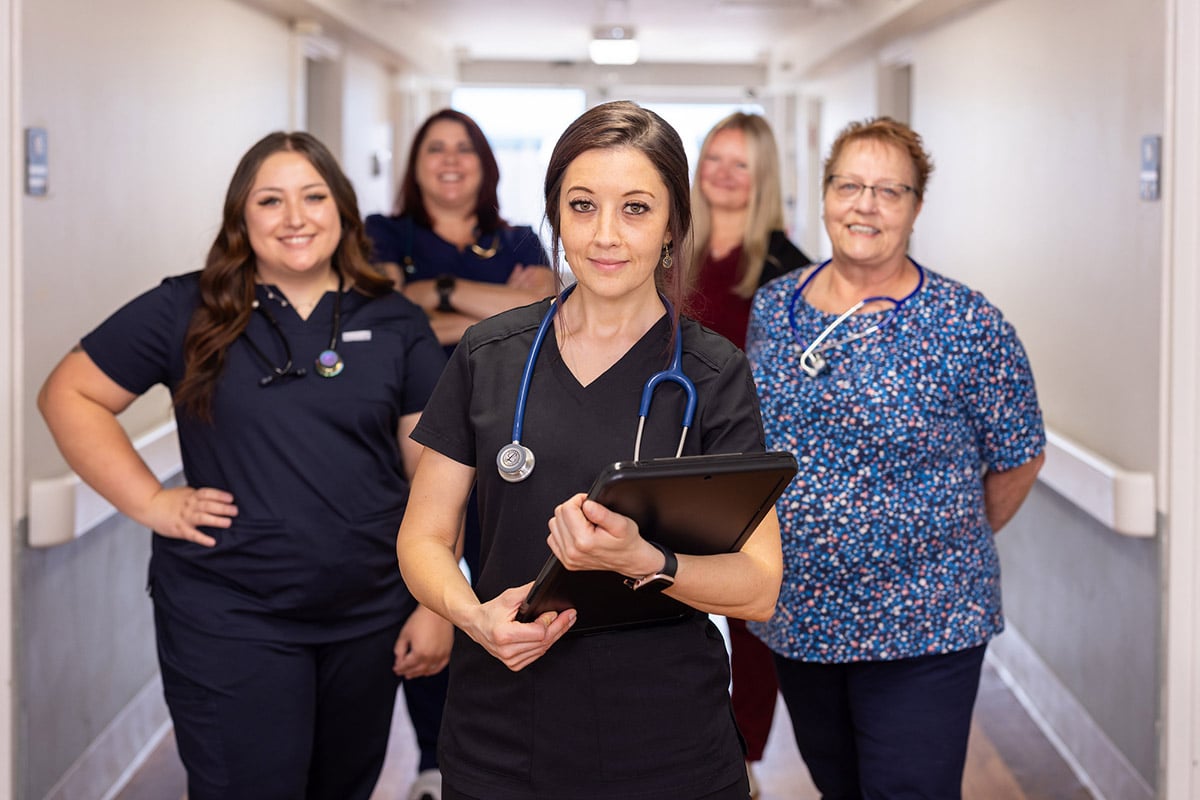 Team of nurses at Eagle Ridge Post Acute